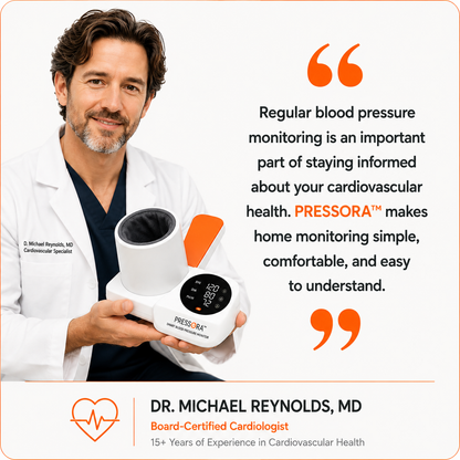 Pressora - Arm Tube Smart Blood Pressure Monitor