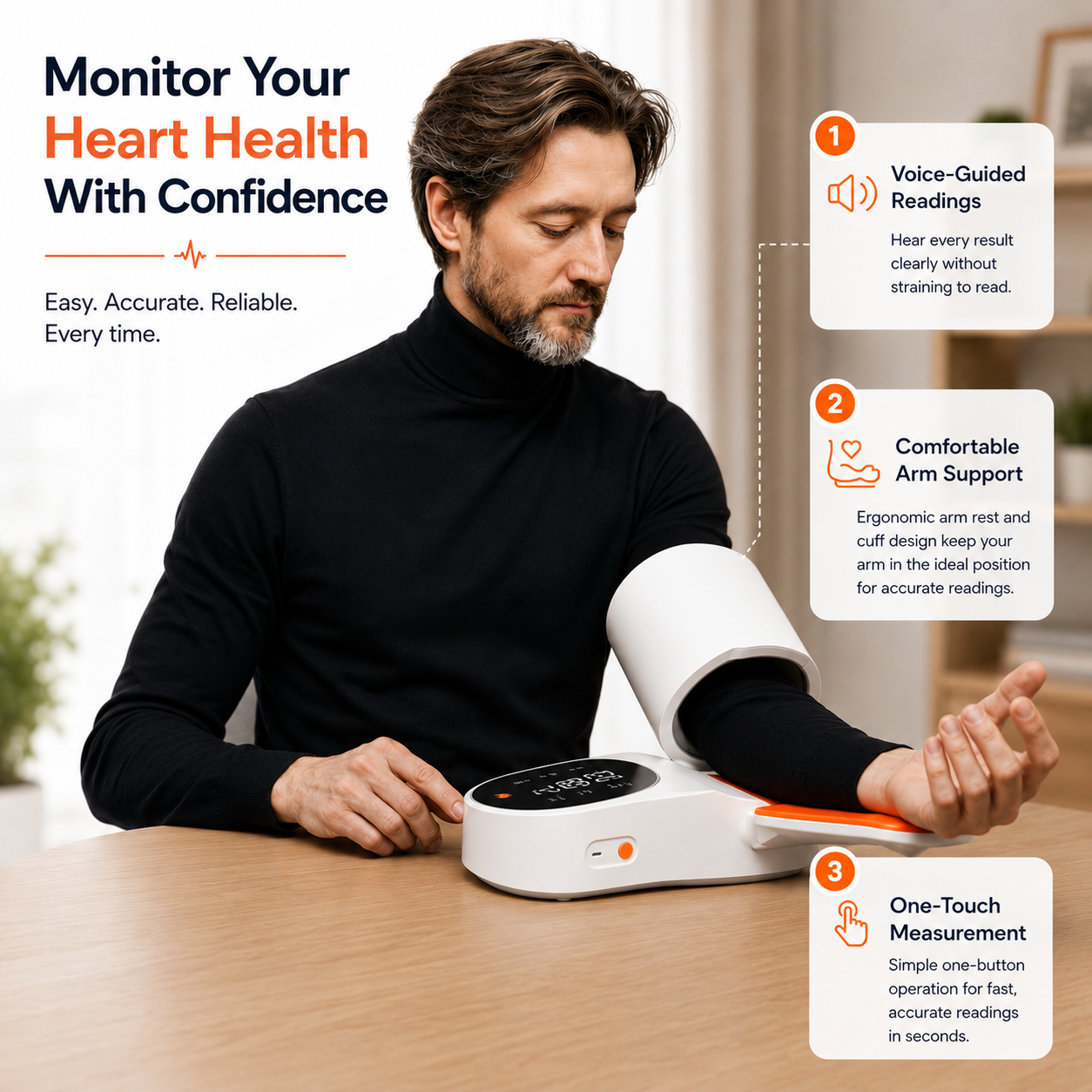 Pressora - Arm Tube Smart Blood Pressure Monitor