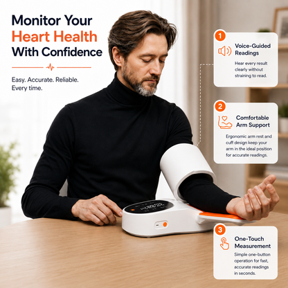 Pressora - Arm Tube Smart Blood Pressure Monitor