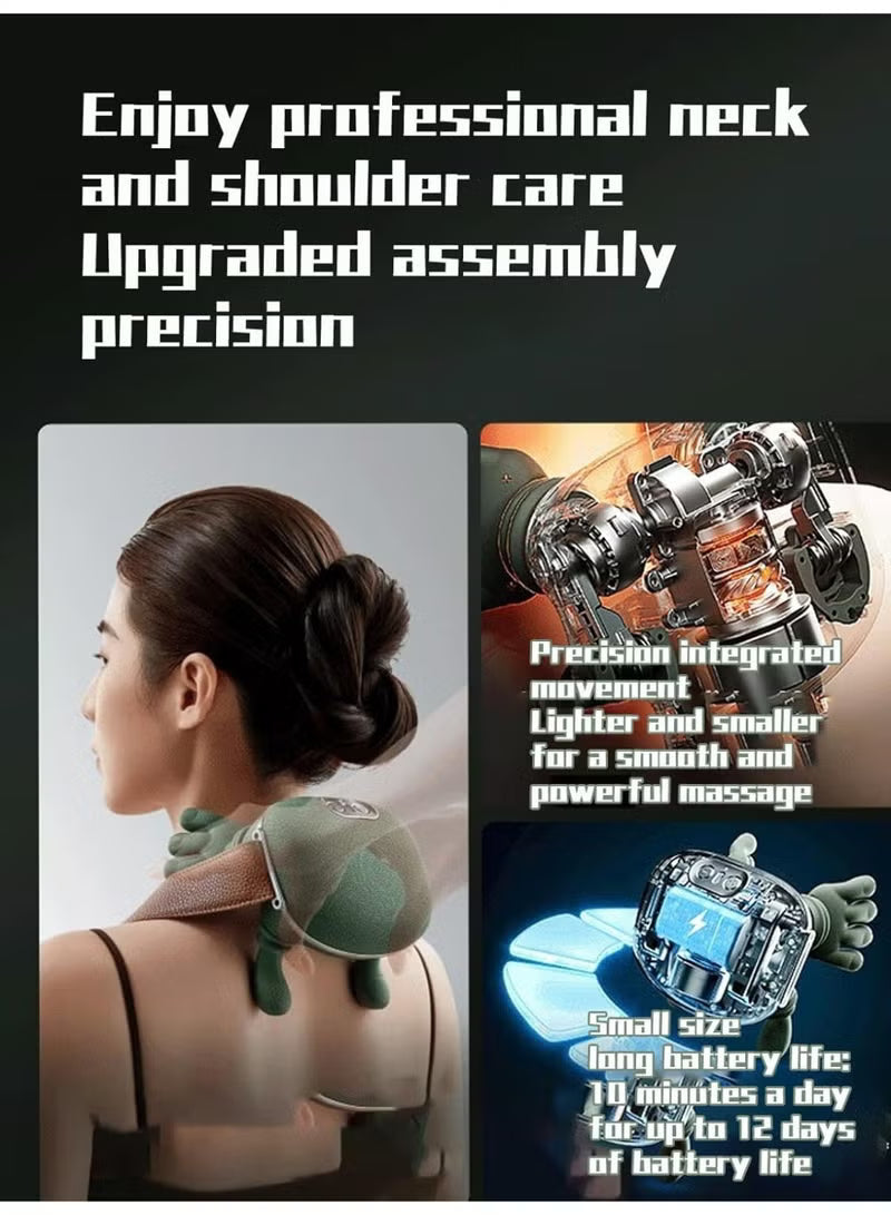 Neck & Shoulder Massager with Heat | جهاز تدليك الرقبة والكتفين مع خاصية التسخين