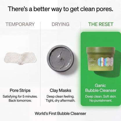 Holy Basil Bubble Deep Mask | Blackhead Removal & Pore Cleansing, Purifying Clay Wash-Off Pack, Carbonated Water, for Sensitive Skin | Korean Skincare, 90g / 3.17 oz
